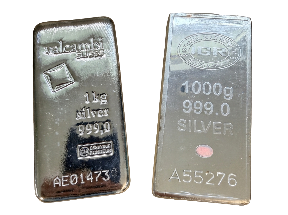 Buy 1 Kilo Silver Bar - Design Our Choice — Silver bullion low premium deal at MintBuilder
